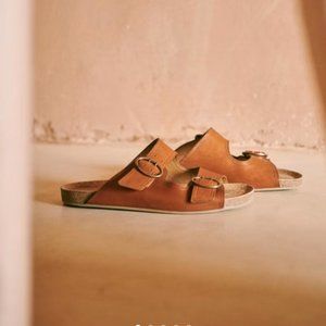 Sezane Low Sydney Mules | Heritage Leather | Size Fr 39